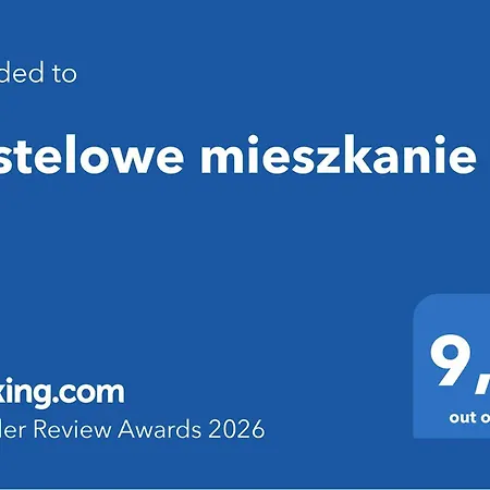 Pastelowe Mieszkanie Apartmán Puck